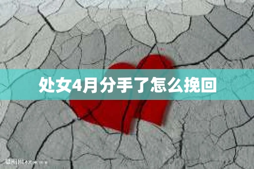 处女4月分手了怎么挽回
