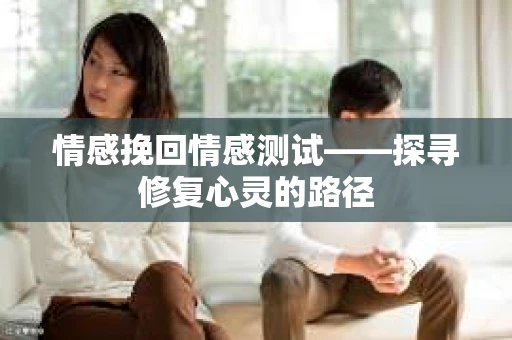 情感挽回情感测试——探寻修复心灵的路径