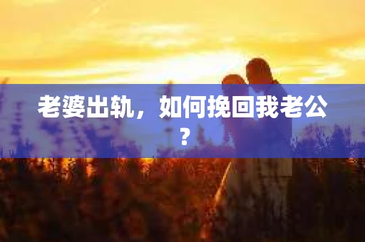 老婆出轨，如何挽回我老公？