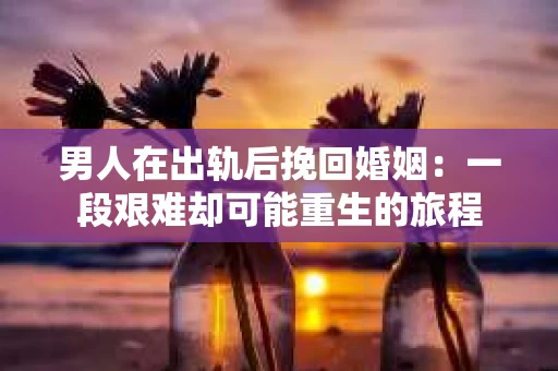 男人在出轨后挽回婚姻：一段艰难却可能重生的旅程