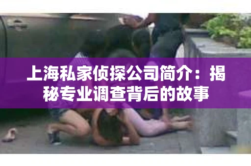 上海私家侦探公司简介：揭秘专业调查背后的故事