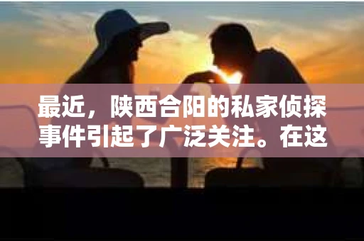 最近，陕西合阳的私家侦探事件引起了广泛关注。在这个信息爆炸的时代，隐私保护显得尤为重要。今天，我们就来聊聊这个事件，看看它背后的一些故事。