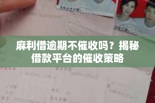麻利借逾期不催收吗？揭秘借款平台的催收策略