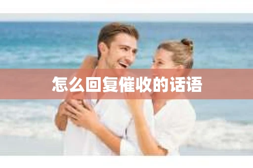 怎么回复催收的话语