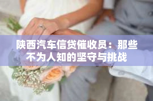 陕西汽车信贷催收员：那些不为人知的坚守与挑战