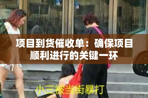 项目到货催收单：确保项目顺利进行的关键一环