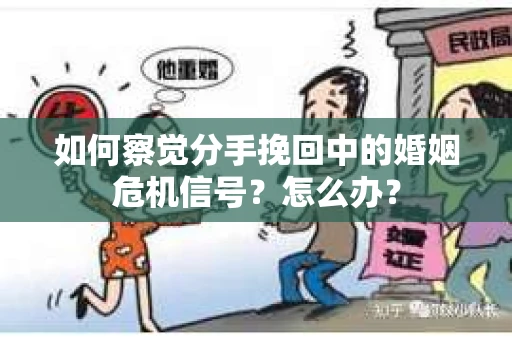 如何察觉分手挽回中的婚姻危机信号？怎么办？