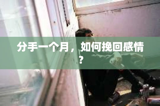 分手一个月，如何挽回感情？