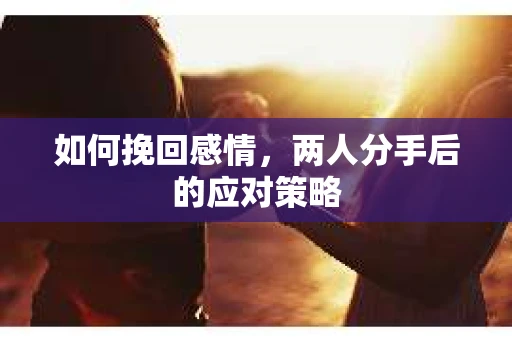 如何挽回感情，两人分手后的应对策略