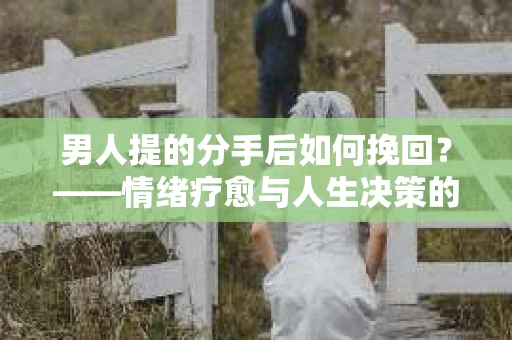 男人提的分手后如何挽回？——情绪疗愈与人生决策的干货指南