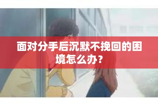 面对分手后沉默不挽回的困境怎么办？